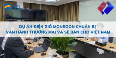 Dự án điện gió Monsoon chuẩn bị vận hành thương mại và sẽ bán cho Việt Nam